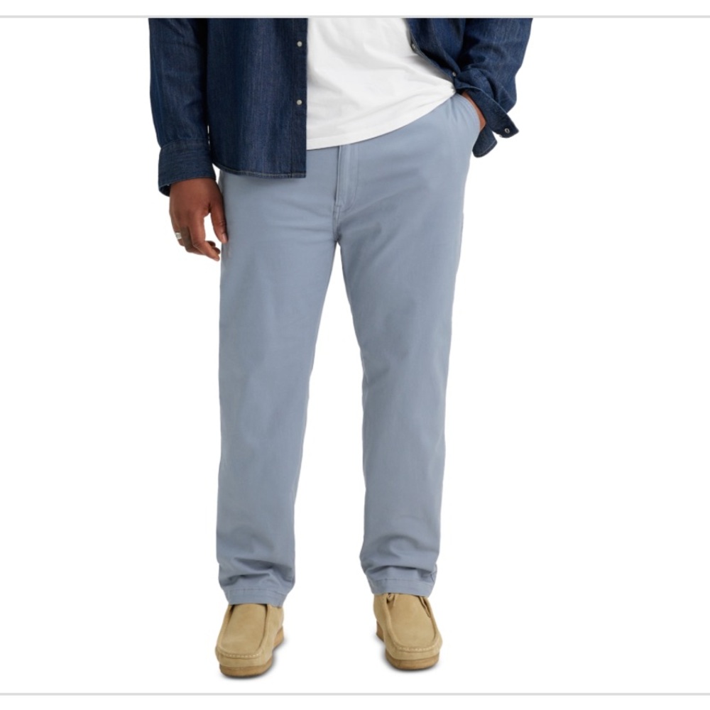 Levi's XX Men's Kano Blue Chino Standard Tapered Chino Pants Size 36X38 new‎